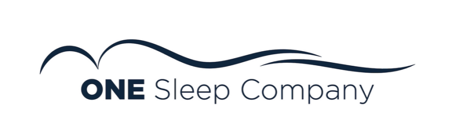 One Sleep Company logo featuring the outline of a sleeping woman.